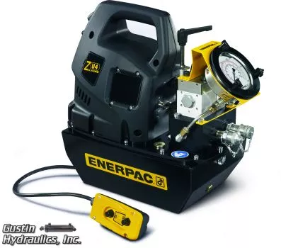 Enerpac-ZU4208BE-QH-Pump, Elec. Universal, Torque, VE42E Classic 230V CE 8L, w/ HEx (10,000 PSI)