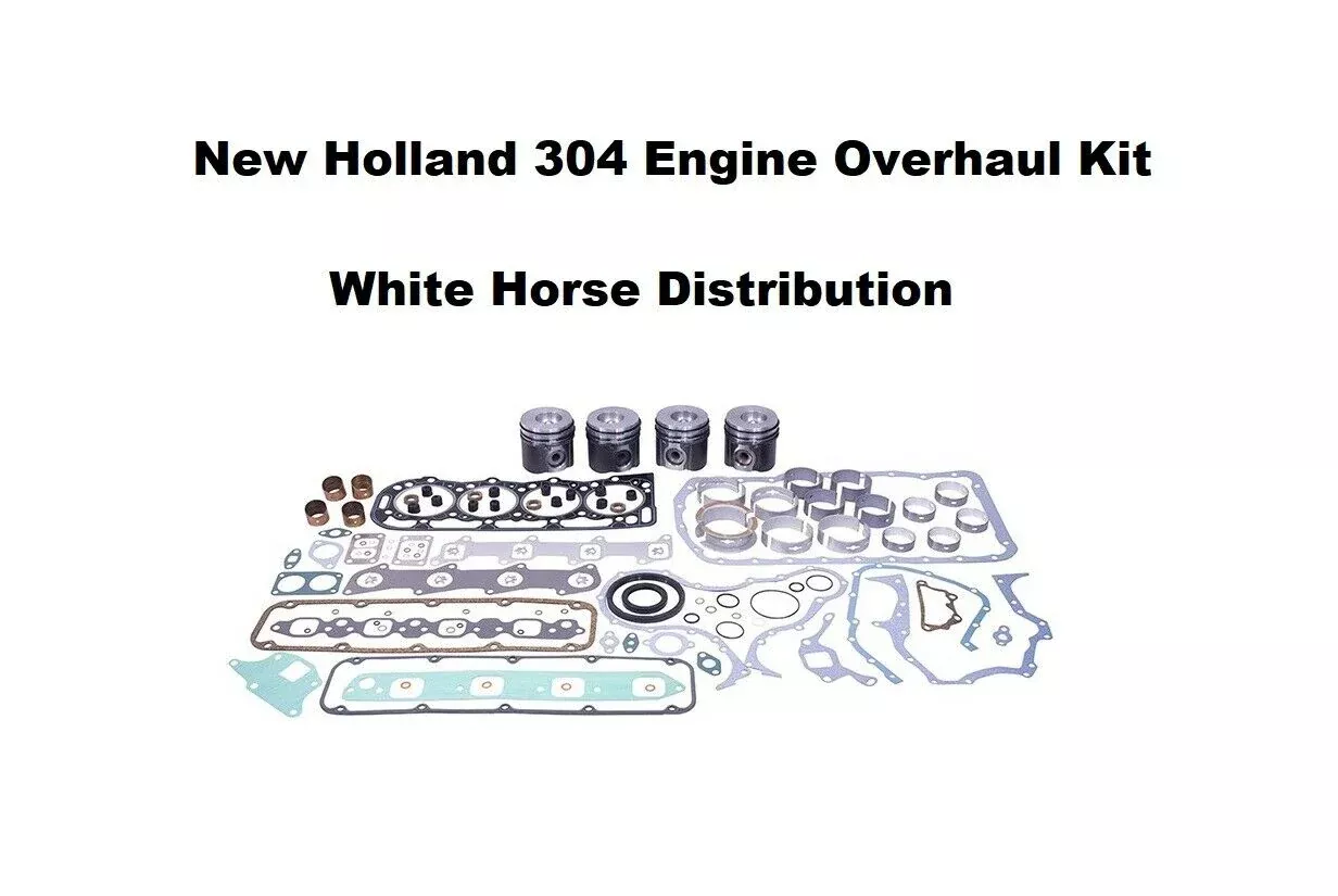 Engine Overhaul Kit STD fits New Holland TS110 Tractor with 304 Engine