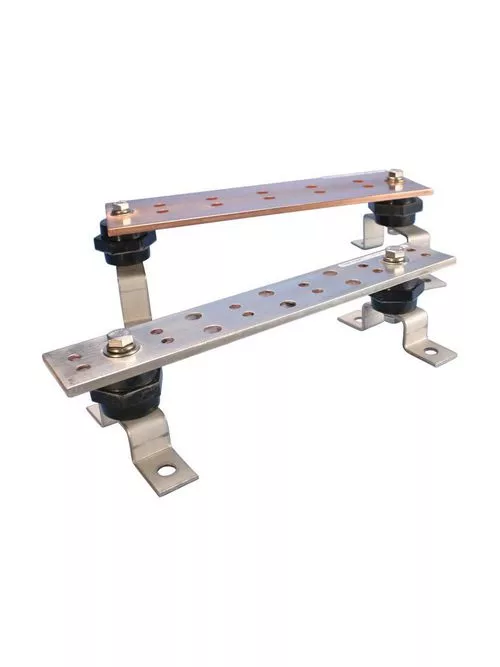 Erico TGBA16L08P Telecom Grounding Busbar, 15 1/2"