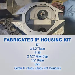 Fabricated 9" Housing Kit K4