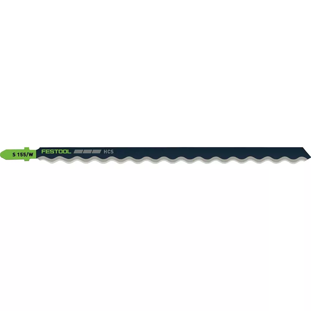 Festool Jigsaw Blades, Building Materials Insulation, S 155/W/3, 3-Pack (204345)
