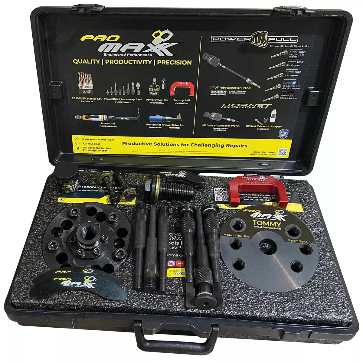 Ford Wheel Bearing Hub Puller- Pull Hubs in 15 mins. vs. 3 Hours Removing and Reinstalling the Knuckle and Realigning the Vehicle