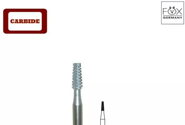 Fox #TC23 - Carbide Cone Square Burs
