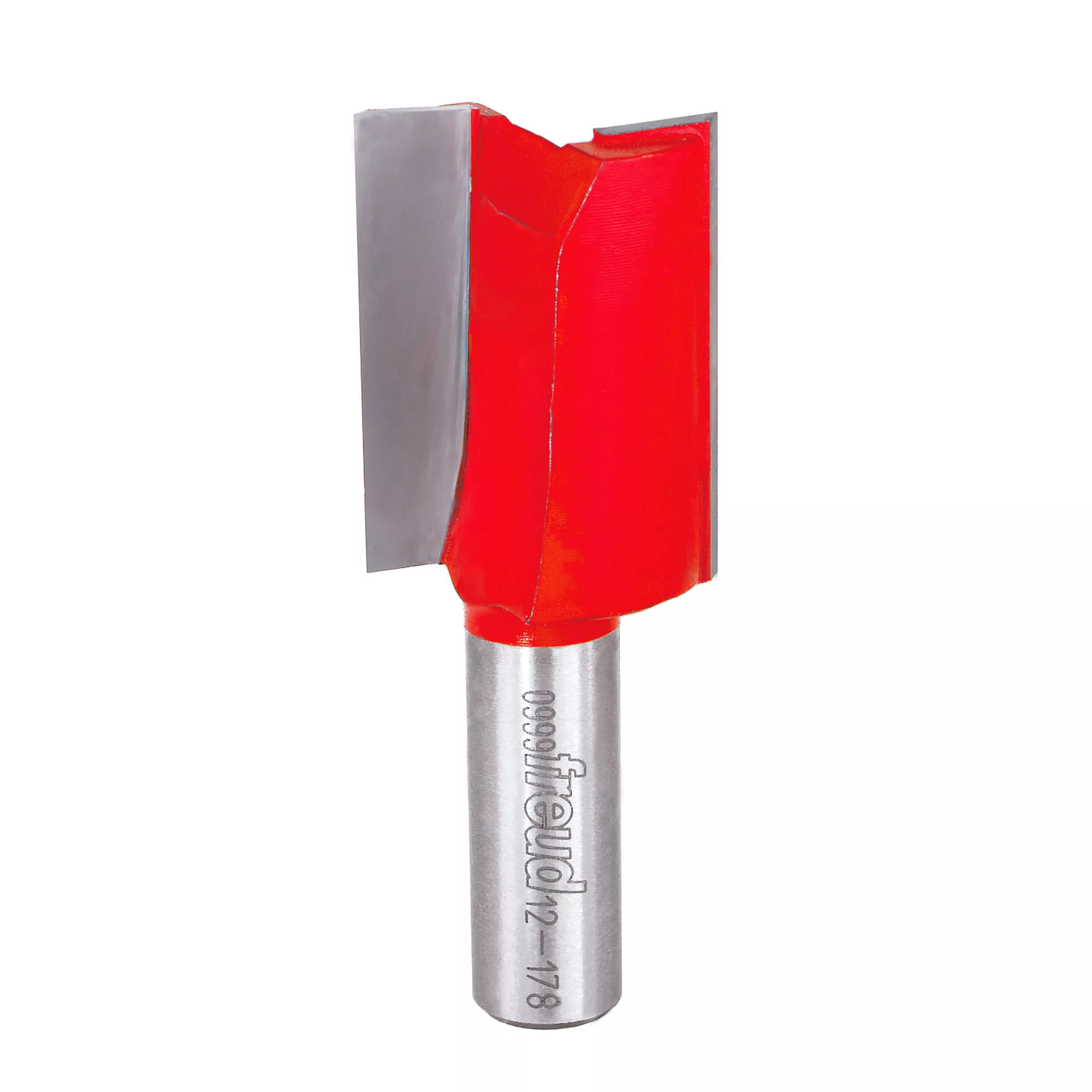 Freud 12-178 1-1/8" Dia. Double Flute Straight Bit with 1/2" Shank