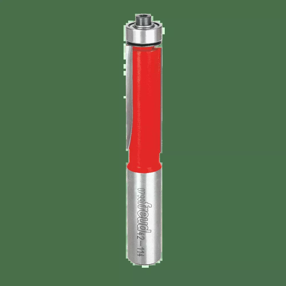 Freud 42-114 1/2" Bearing Flush Trim Bit (Carbide Height: 1-1/2")