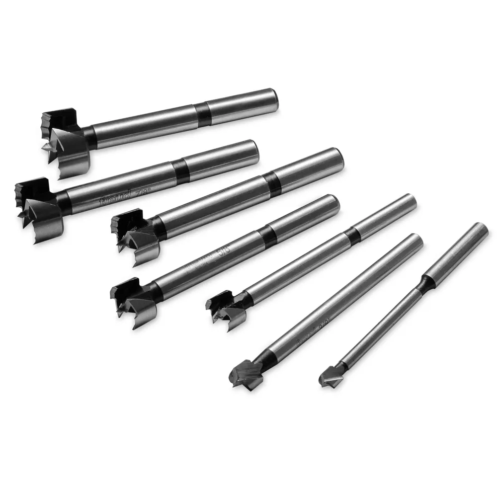 Freud 7-Piece Precision Shear™ Serrated Edge Forstner Bit Set