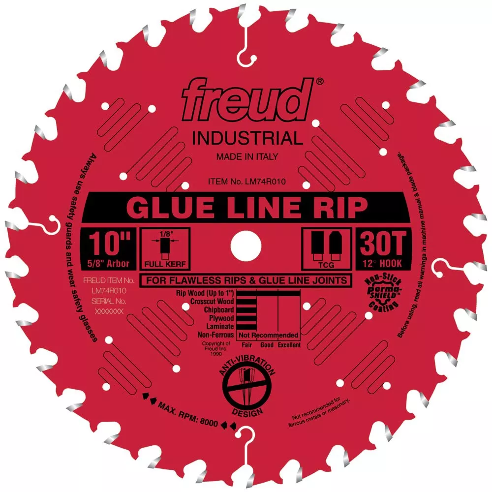 Freud LM74R Industrial Glue Line Rip Saw Blades