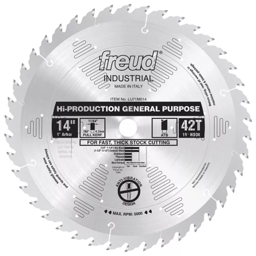 Freud LU71M Industrial High-Production General Purpose Saw Blades