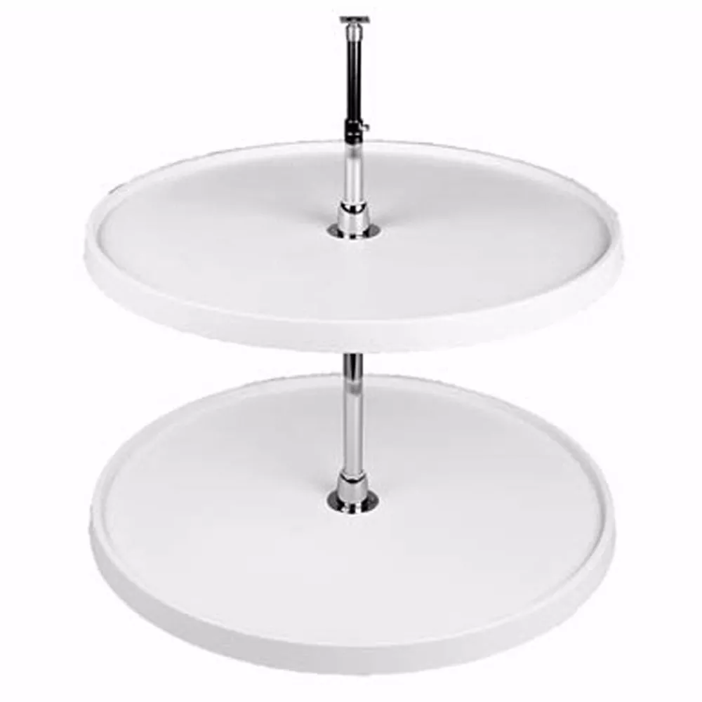 Full Circle 2 Shelf Lazy Susans, Rev-a-Shelf 6072 Series-16" Two Shelf Set