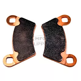 Full Metal Front Brake Pads for 02-newer Polaris Ranger.