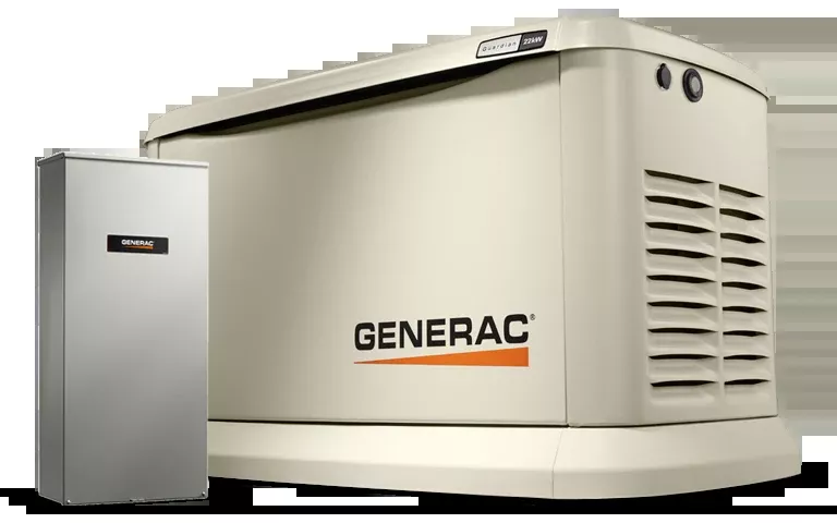 GENERAC 22KW STANDBY GENERATOR w/Whole House Switch & Wi-Fi Enabled