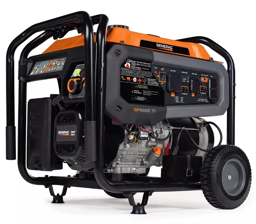 GENERAC GP 9500E TF 49ST Portable Generator