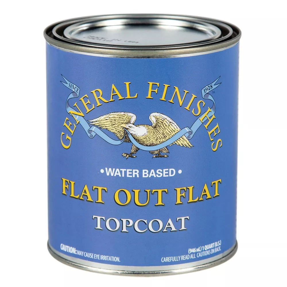 General Finishes Flat-Out Flat Water-Based Top Coat