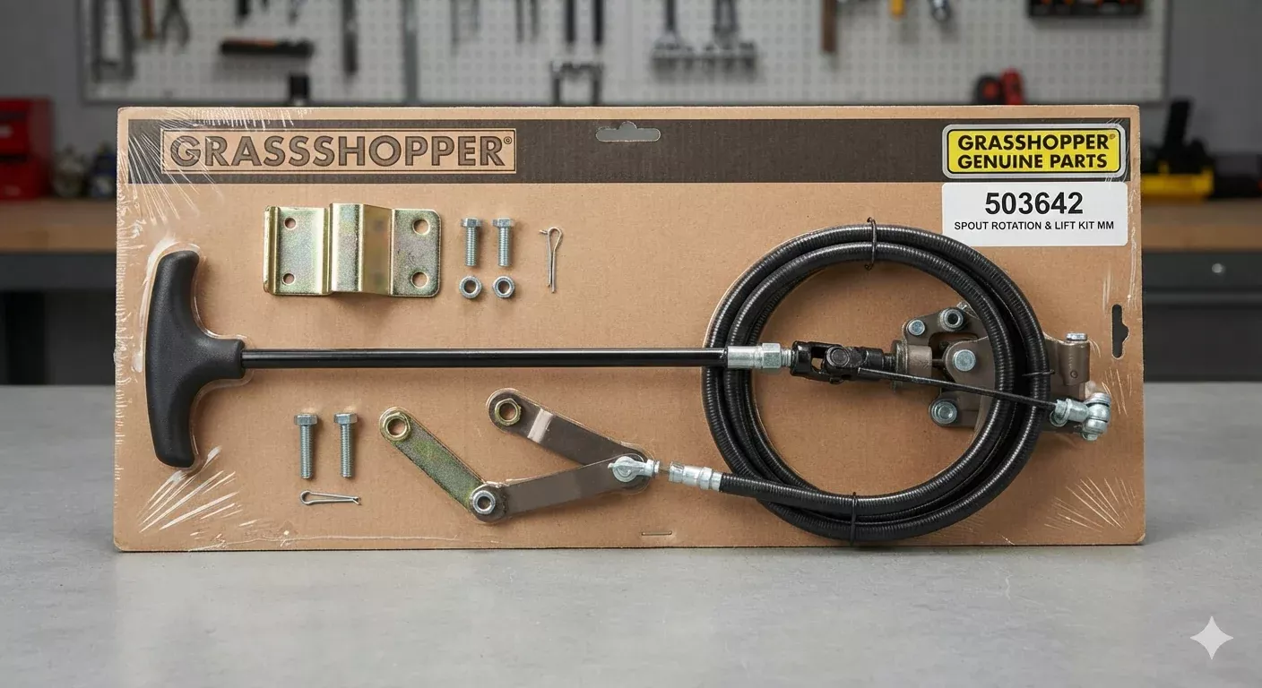 Grasshopper Spout Rotation Lift Kit for MidMount Mowers