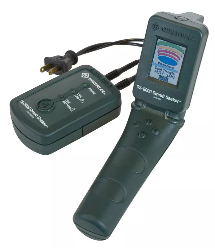 Greenlee CS-8000 15.15 kHz Full Color Graphical LCD Circuit Seeker