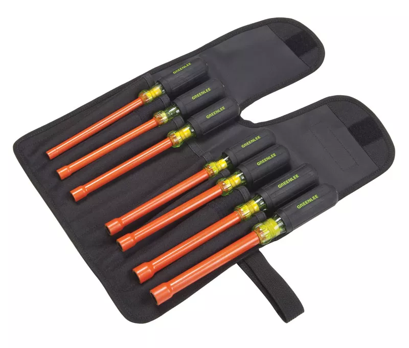 Greenlee NUT DRIVERS NH,INSUL,6", 7PC
