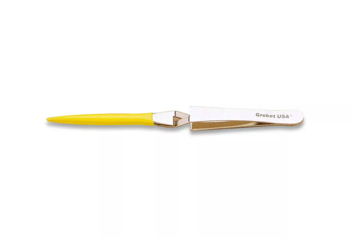 Grobet Steam Tweezers - Cross Lock