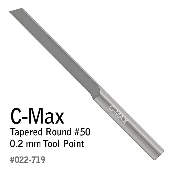 GRS C-Max Carbide Gravers - Tapered Round
