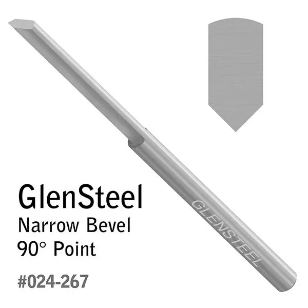 GRS GlenSteel Narrow Bevel Gravers