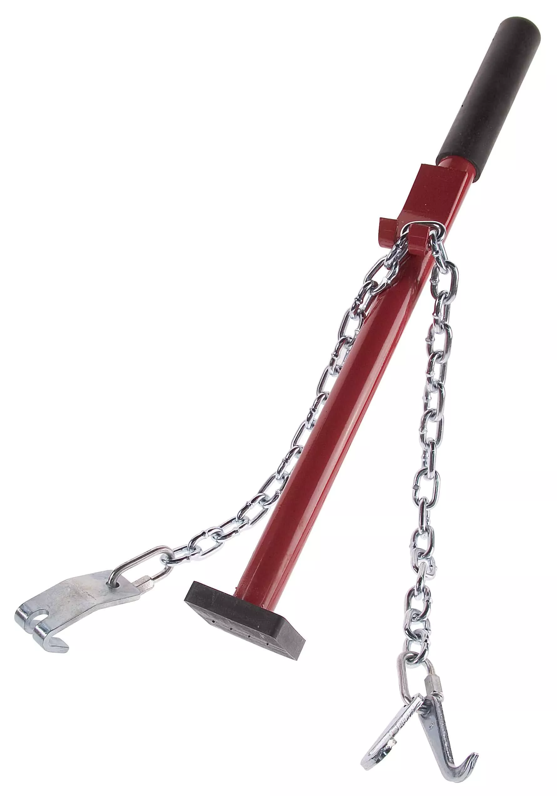 Heavy-duty tool for fast leverage pulling, versatile allowing you to hook bolt heads, flanges, or work anywhere you need pulling power