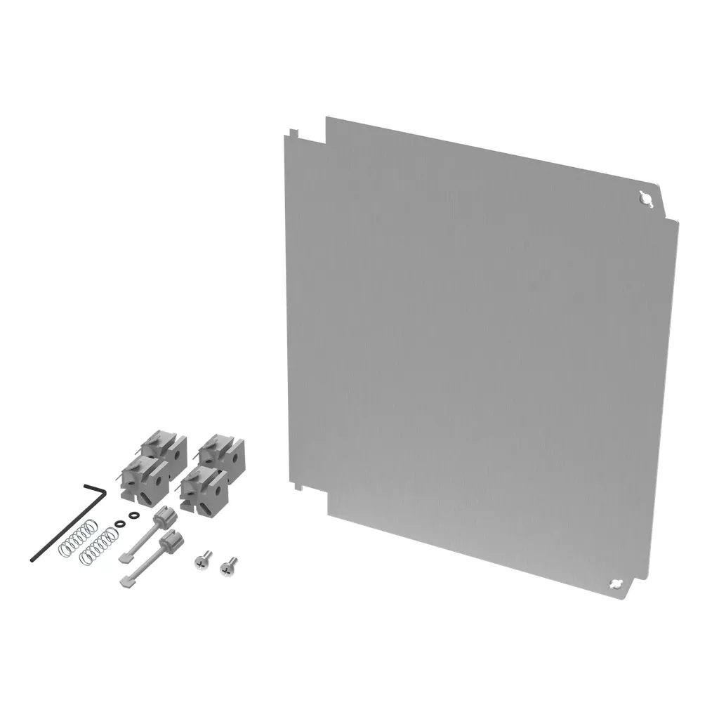 Hoffman A1614PSWPNL 15" x 13.62" Aluminum Swing-Out Panel for 16x14 Polyester Enclosure