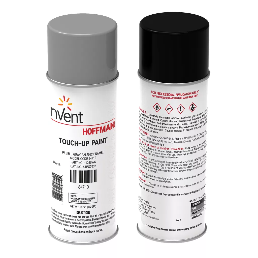 Hoffman ATPHS61 Touch-Up Paint, High Solids ANSI 61 Gray, 12oz Spray Can