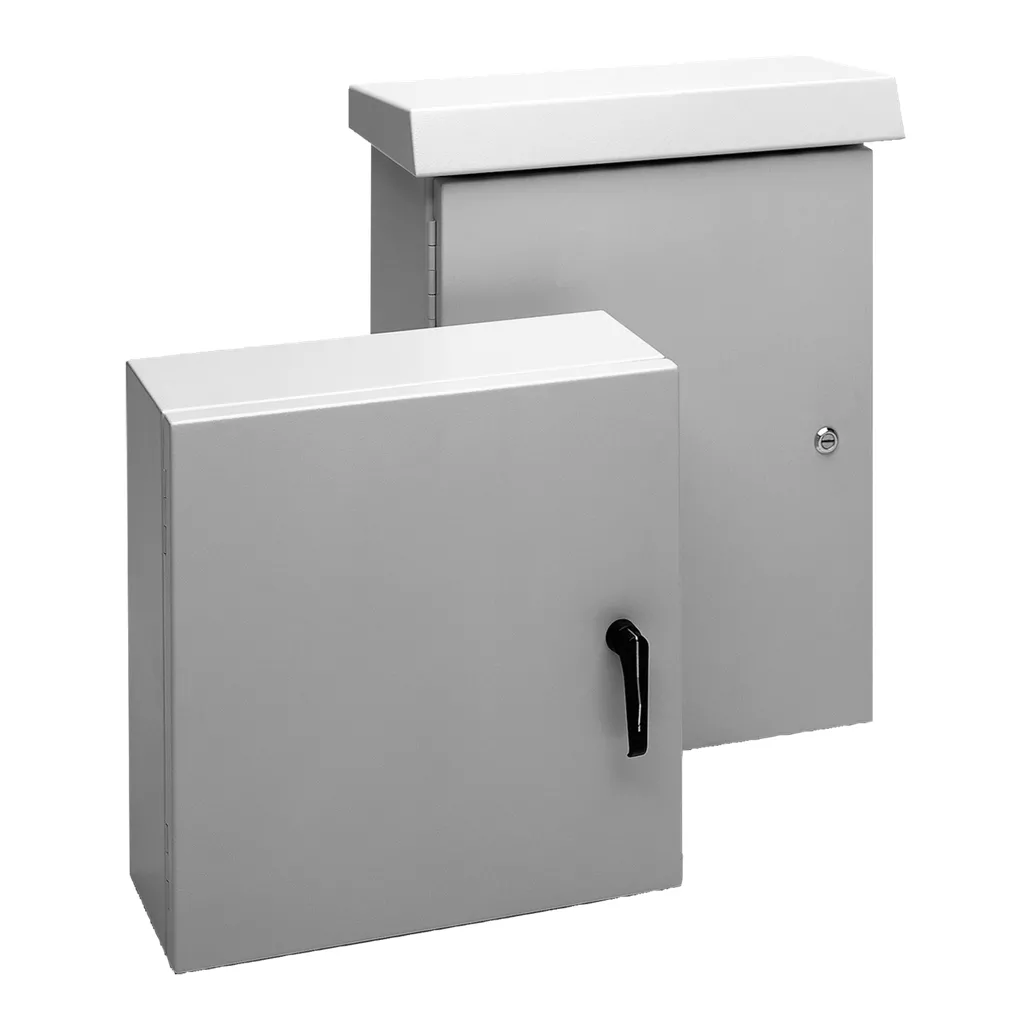 Hoffman ECL504020CH COMLINE, Type 4X, 500x 400x 200mm, Gray, Aluminum