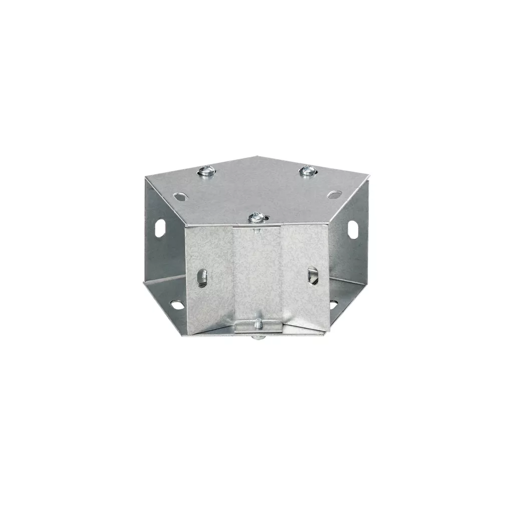 Hoffman F8845EGV Galvanized 45-Degree Elbow, 8" x 8", Steel