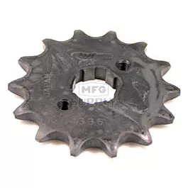 Honda ATV 14 tooth front sprocket. Fits: 85-86 ATC 350X.
