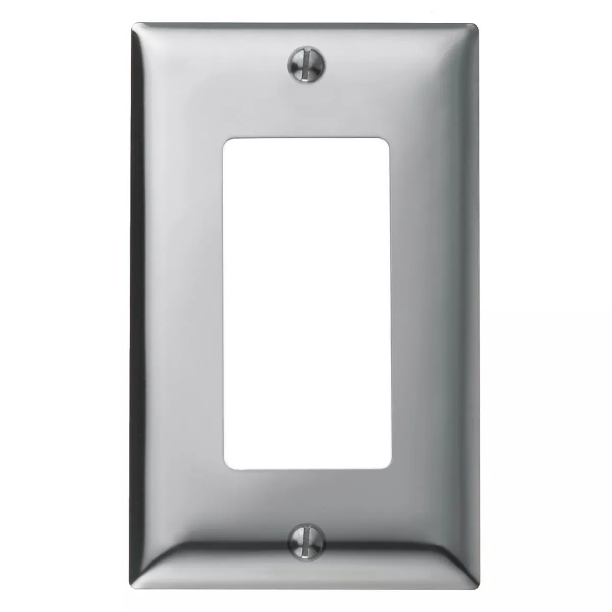 HPW SCH26 WALLPLATE, 1-G, GFCI, CHR