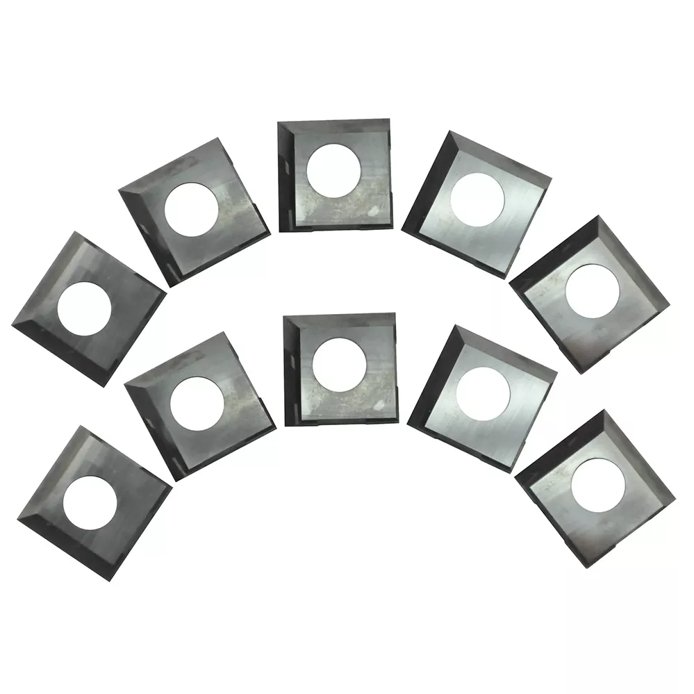 HSS 2-Edge Insert Cutters for Rikon 20-600H, 25-130H, 25-131H, 10-Pack