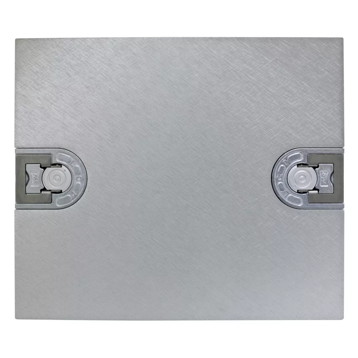 Hubbell CFB8CVRALU2 REC FB COVER, 8G, HIGH LOAD, ALU, FLUSH