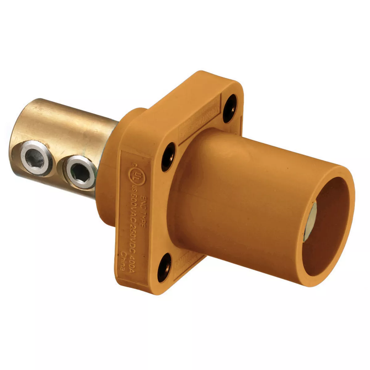 Hubbell HBLMRO Single Pole, 300/400A Male Receptacle, SCRW, OR