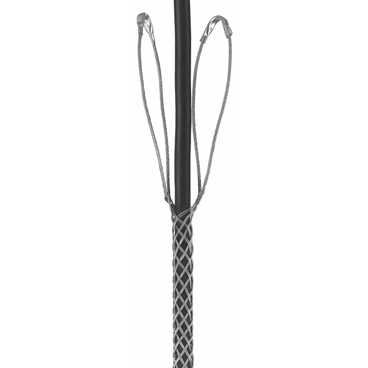 Hubbell / Kellems 02206002 Support Grip, Double Eye, Double Weave, Closed Mesh, Tin-Coated Bronze, 1.00-1.24"