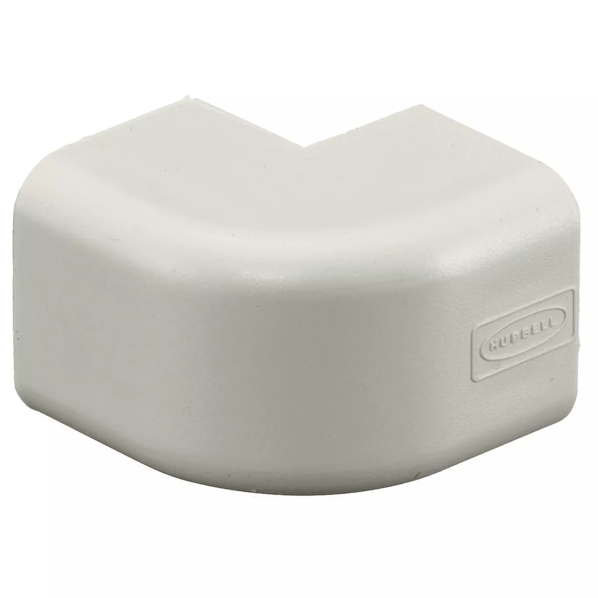 Hubbell PT1EE PT1 PremiseTrak Non-Metallic Raceway External Elbow (Cover Only), Office White
