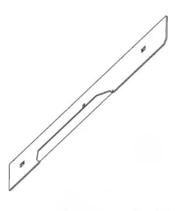 Hustler OEM 123964-1 Front Right Side Adj. Baffle or Discharge - Side Baffle Fits Hustler 2018 - Current Super Z, Super Z HD and 2018 - 2025 Diesel Z Models (72in. Side Discharge Models Only).