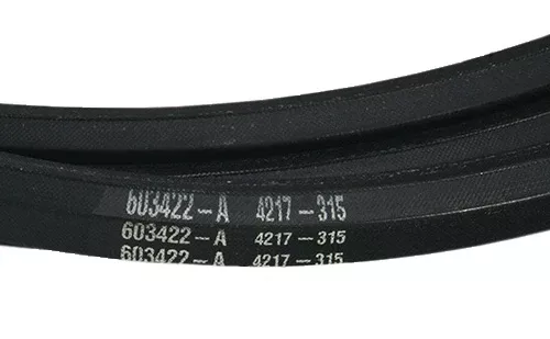 Hustler OEM 603422 Secondary Mower Deck Belt Fits Hustler 2011 - Current 72" Hustler Super Z and Super Z HD (Rear Discharge Models).