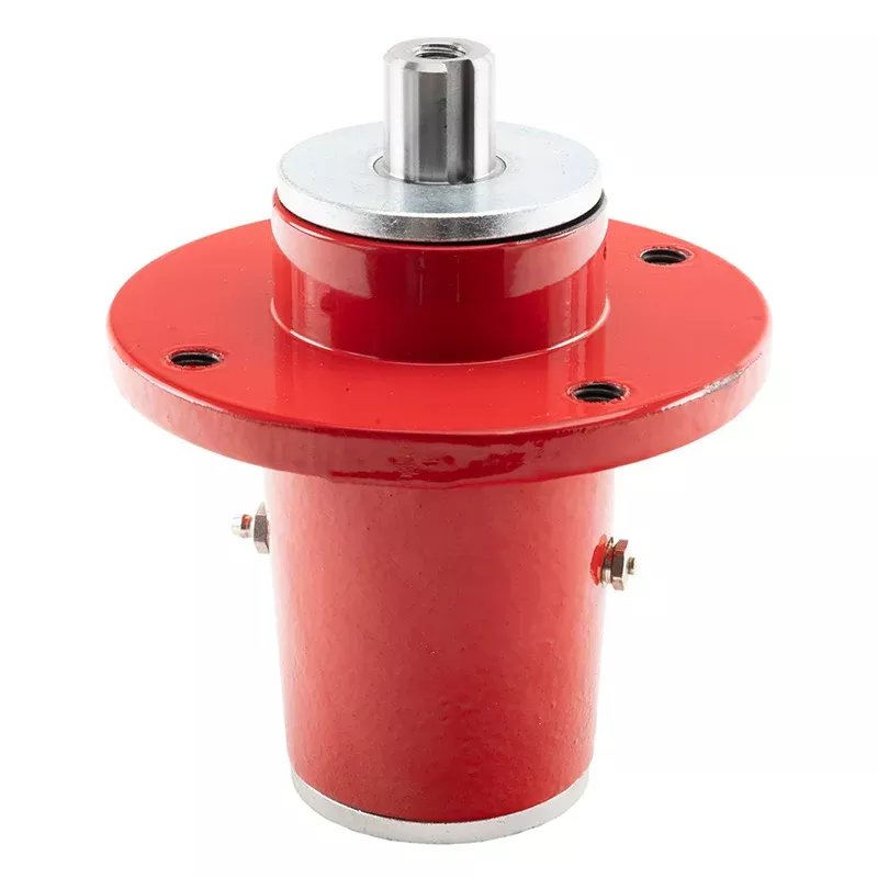 Hustler OEM Heavy-Duty 607408P Spindle Assembly (Reverse or Left-Hand - Rotation) Fits 2011 - Current Super Z, Super Z HD, Diesel Z, Super 104 and Super 88 Models (Rear Discharge Models Only).