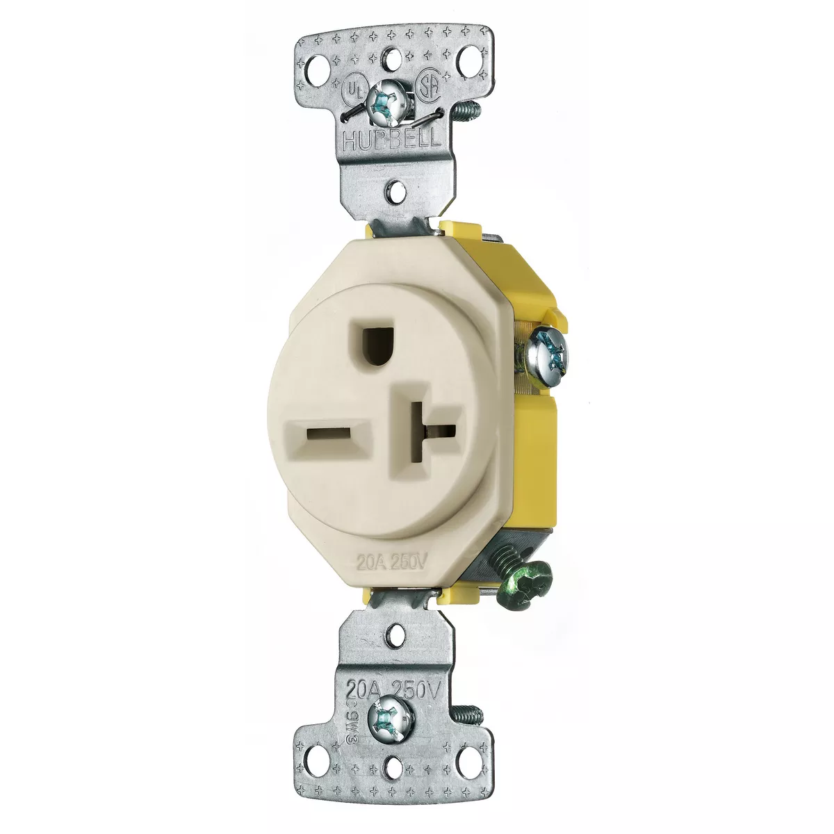 HWDK RR205LA RESI SGL RCPT, 20A 250