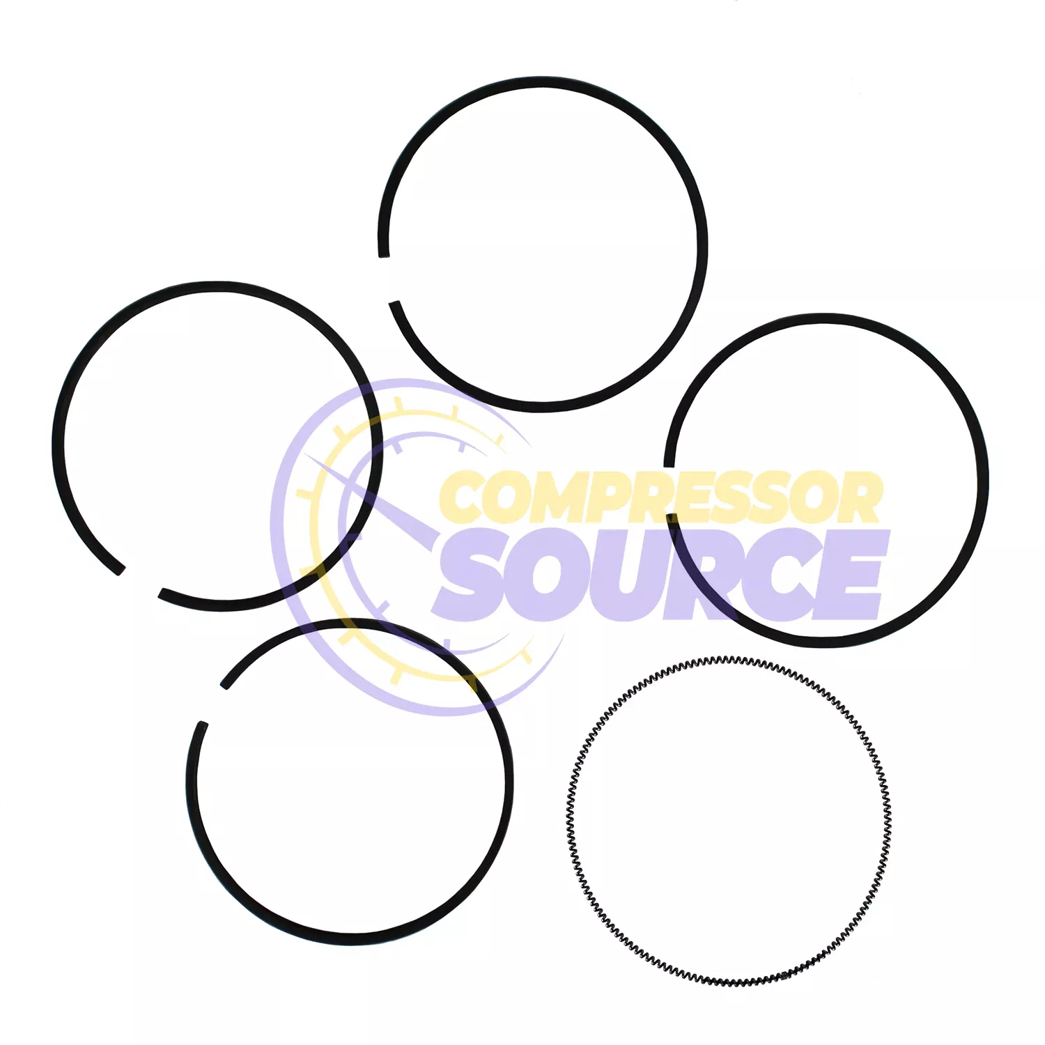 ICC Air Compressor Pump 5 Piece Ring Kit for SC23 & SC46-LP RK-0179-IA