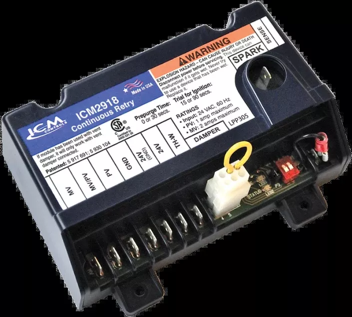 ICM Controls ICM2918 Universal Intermittent Pilot Gas Ignition Control Module