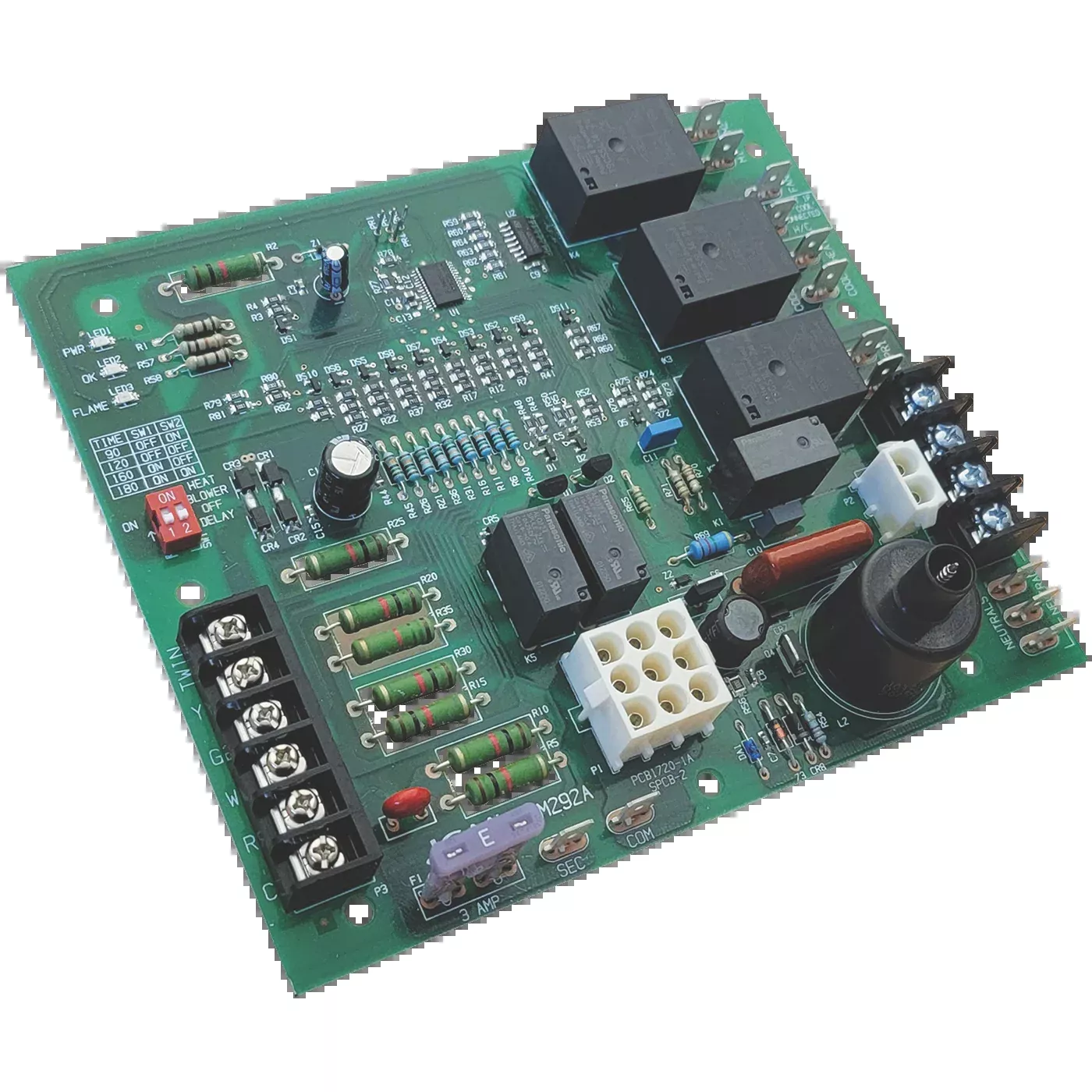 ICM Controls ICM292A Direct Spark Ignition Furnace Control Board - Replacement for Rheem 62-24140-04