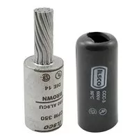 Ilsco CPM-600 Copper Compression Pigtail Adaptor, Conductor Size 600, Tin Plated, UL, CSA
