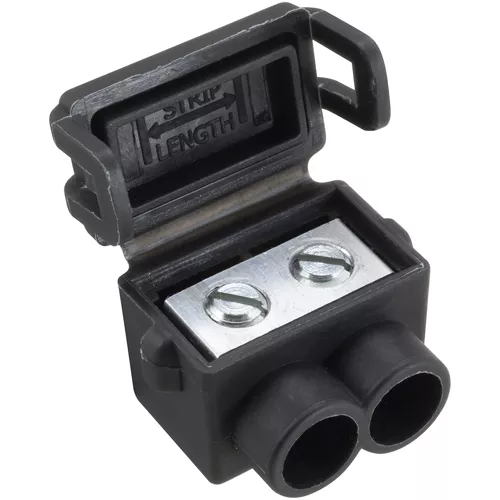 ILSCO MAC-618-T-K AL 6-18, BLACK, P