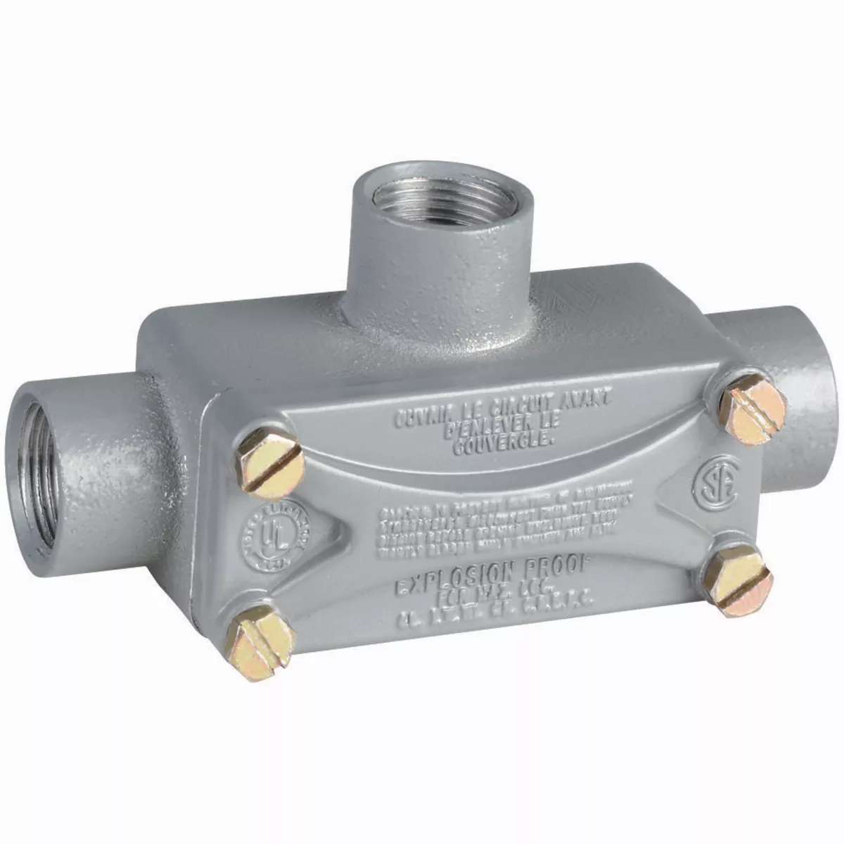 Killark XT-2 3/4" T Type, Aluminum X-Series Conduit Body