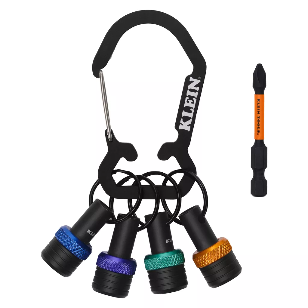 KLEIN K33850 BIT HOLDER KEY CHAIN SET, 5PC