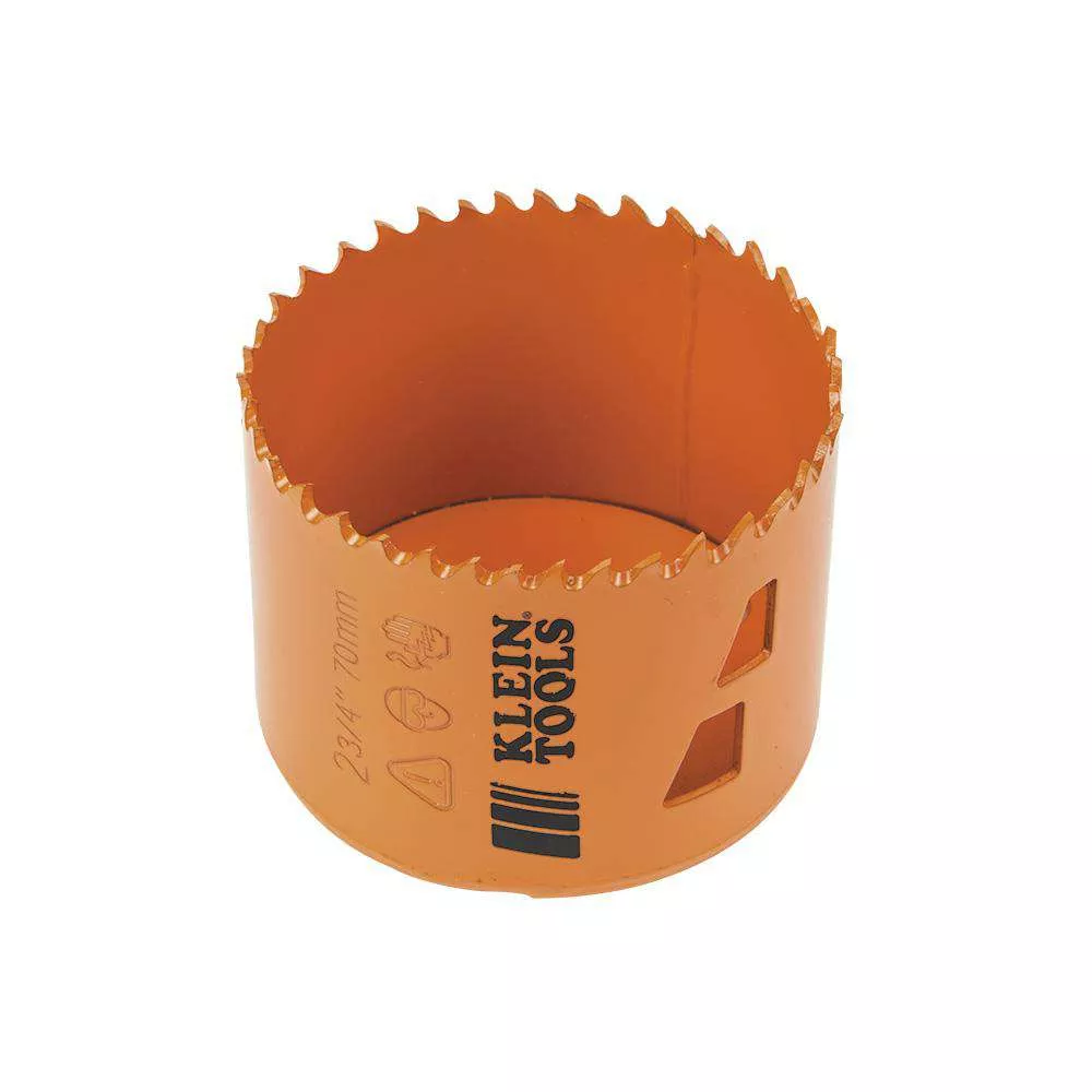 Klein Tools 31944 Bi-Metal Hole Saw, 2-3/4-Inch