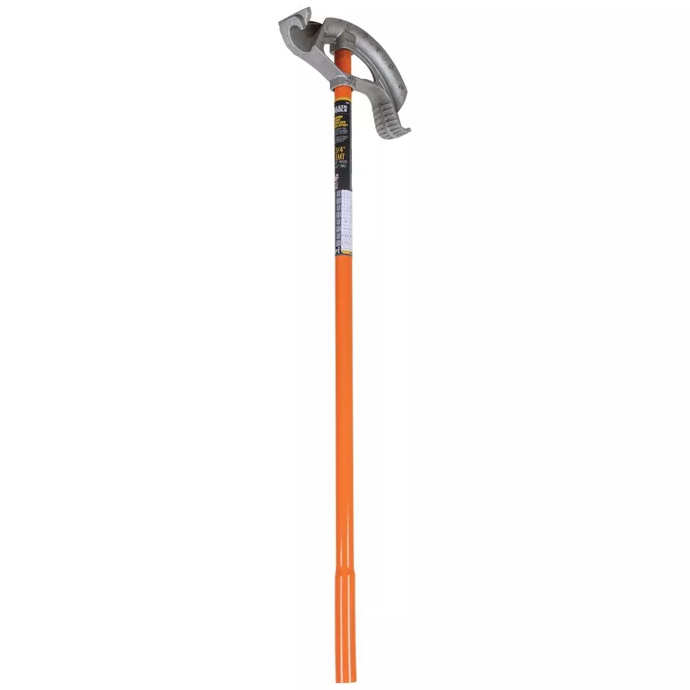 Klein Tools 51607 Aluminum Conduit Bender Full Assembly, 3/4-Inch EMT with Angle Setter™
