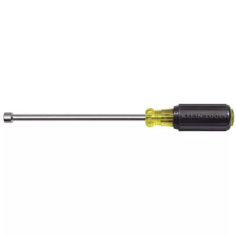 Klein Tools 646-7/16M 7/16-Inch Magnetic Tip Nut Driver 6-Inch Shaft
