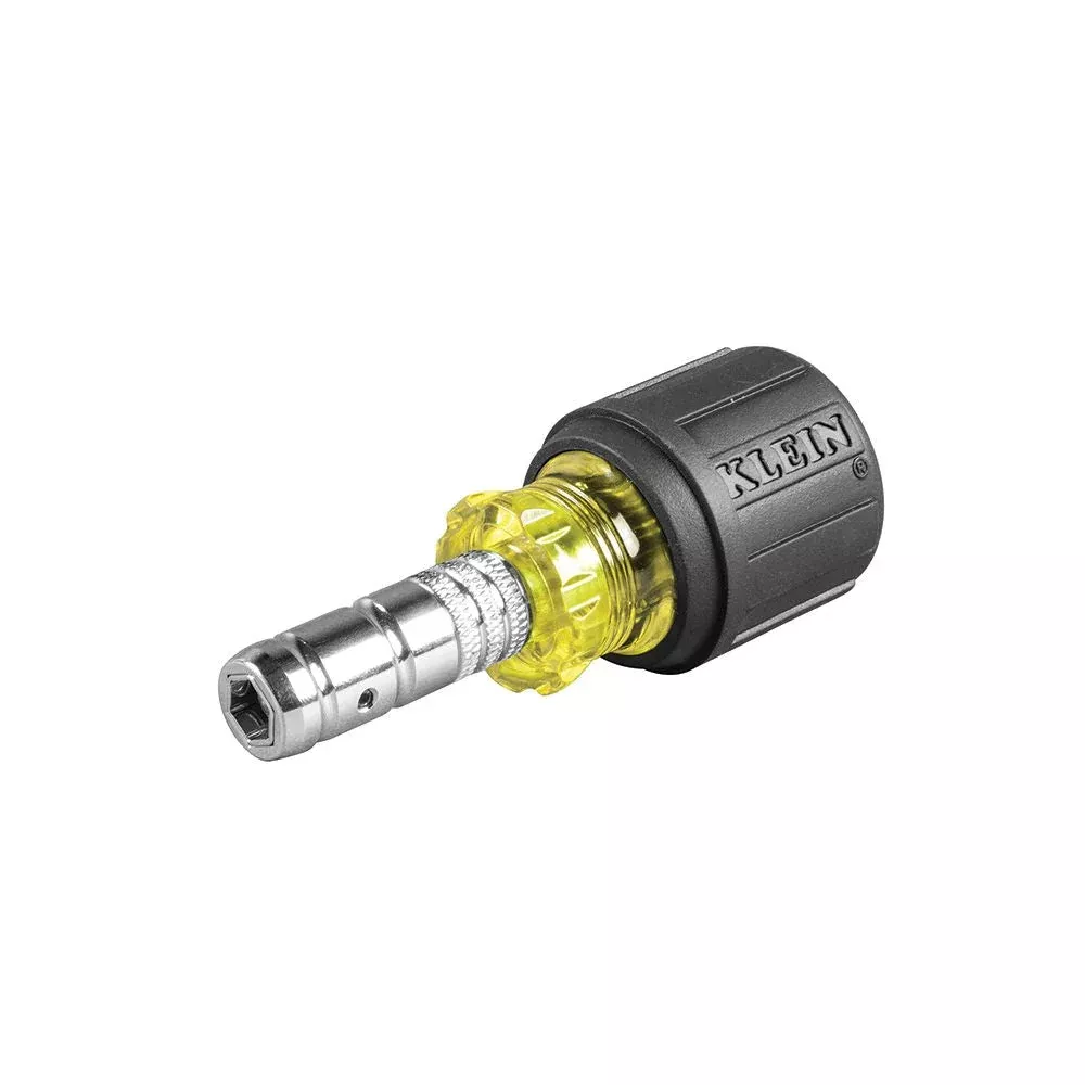 Klein Tools 65131 2-in-1 Nut Driver, Hex Head Slide Drive™, 1-1/2-Inch